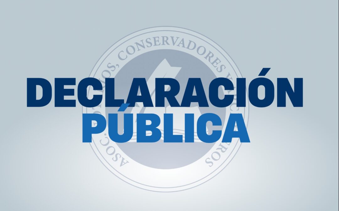 DECLARACIÓN PÚBLICA